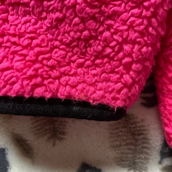 Calvin Klein Cozy Pink Sherpa Hoodie - Picture 3 of 11